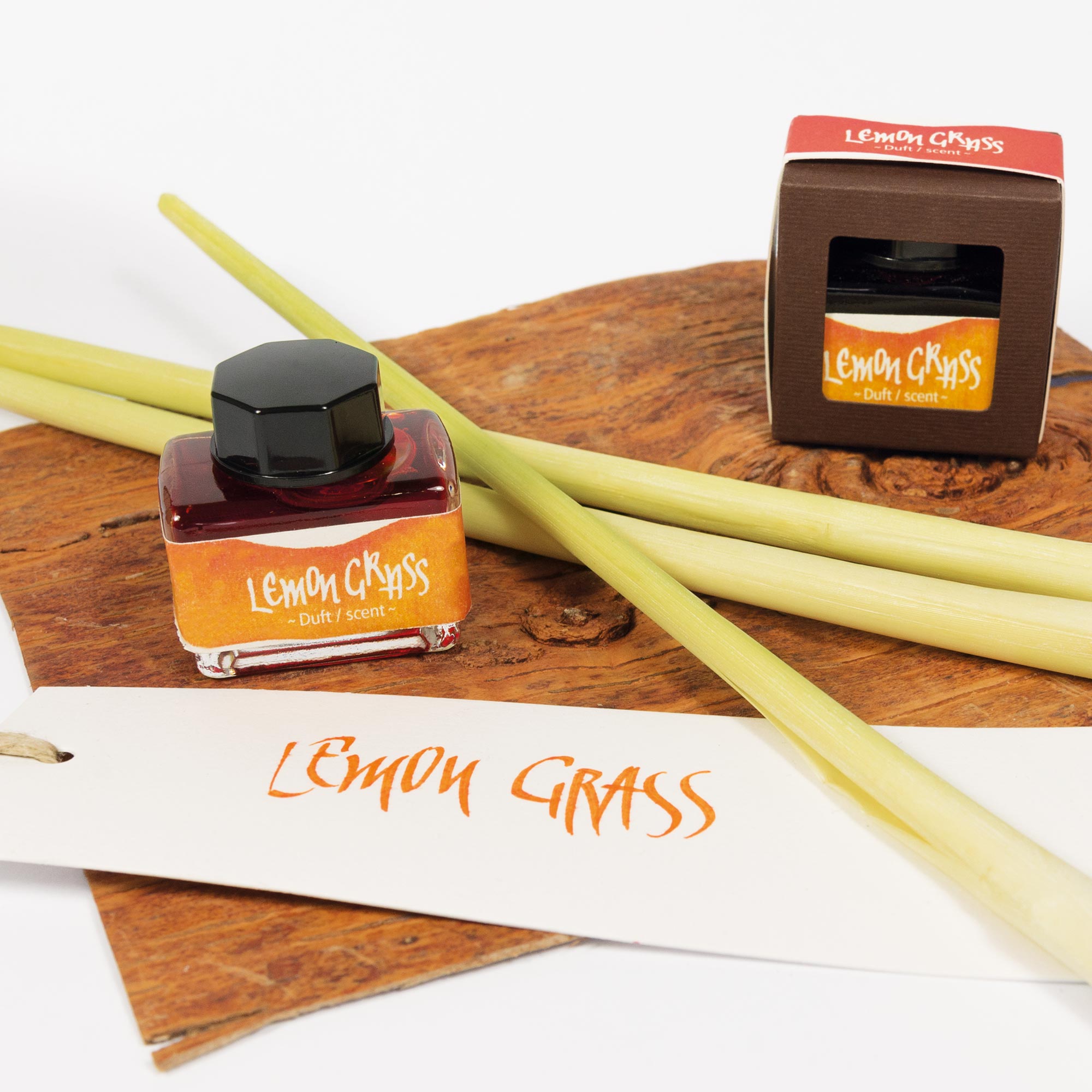 Tinte der Sinne Orange 15 ml mit Duft - Zitronengras