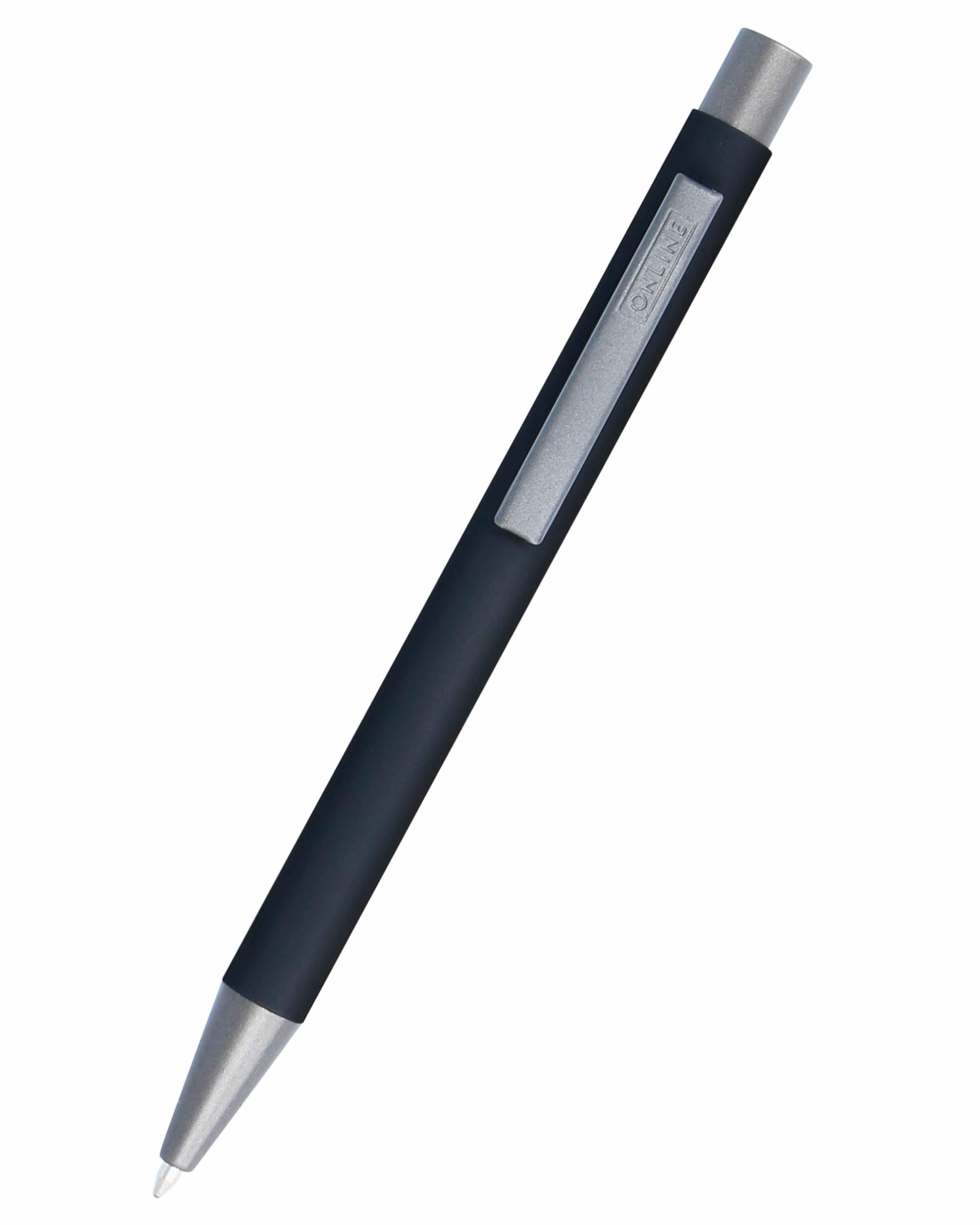 Kugelschreiber Soft Metal Pure Black