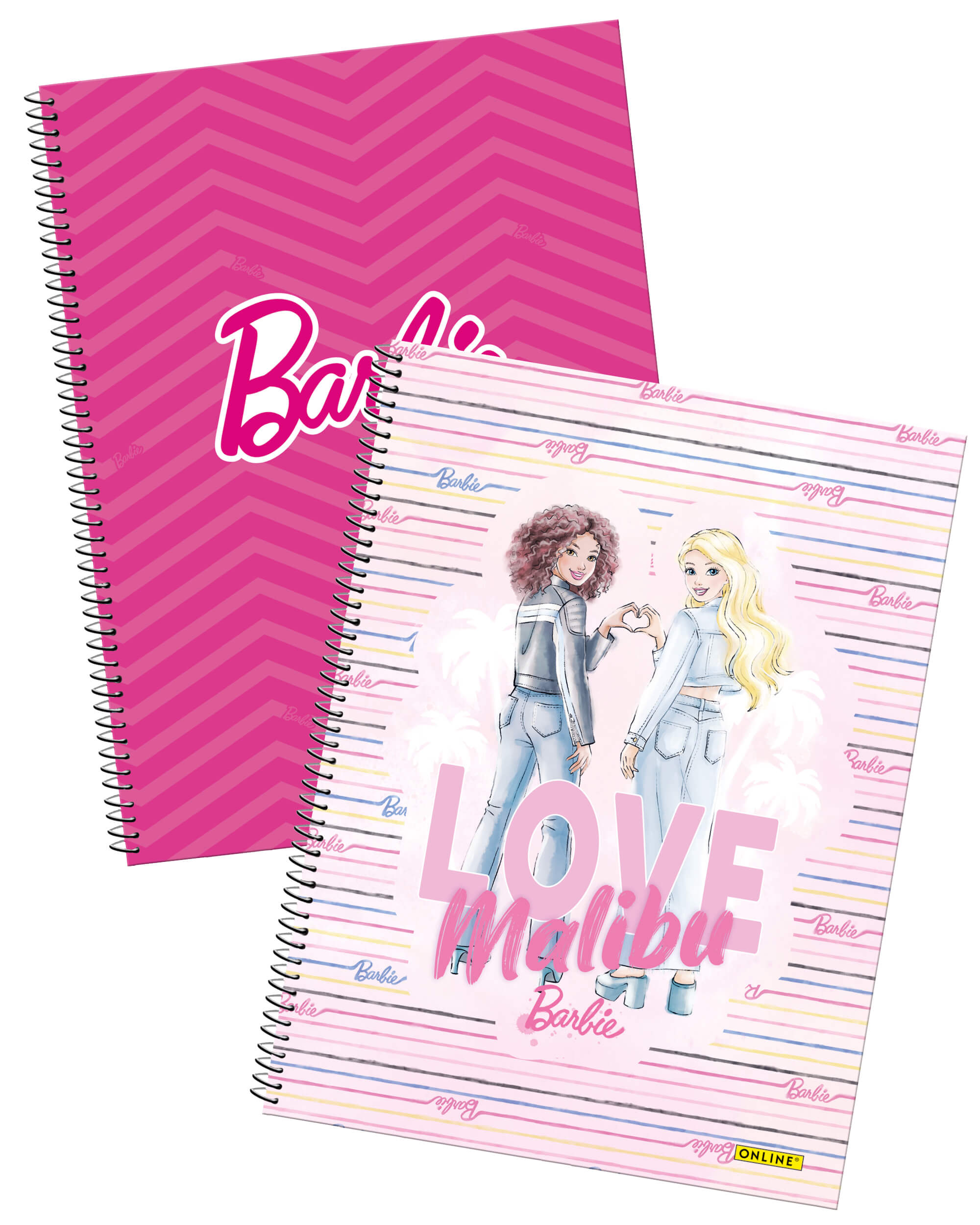 Collegeblock DIN A4 Barbie, kariert, 2er Pack