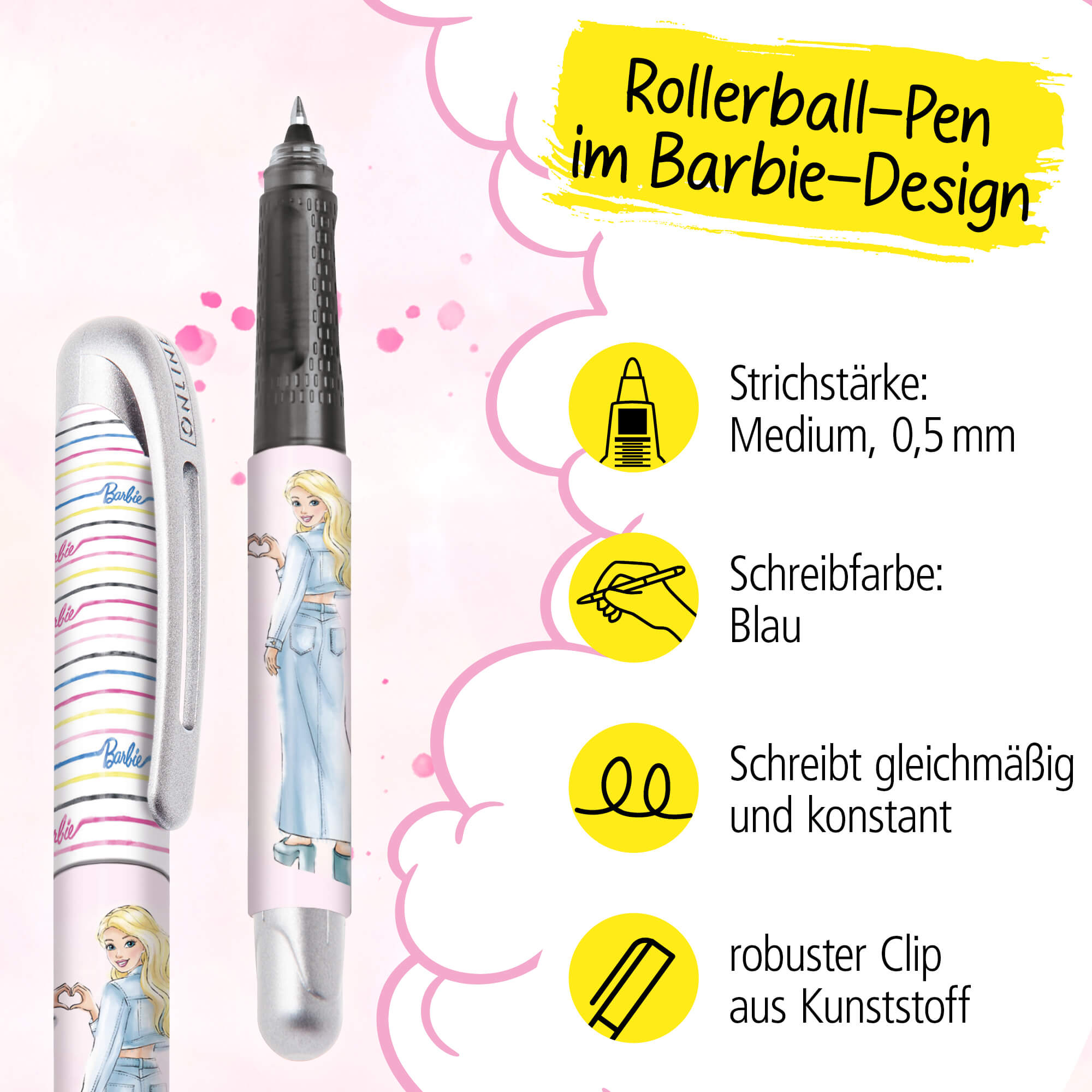 Rollerball College Barbie Malibu