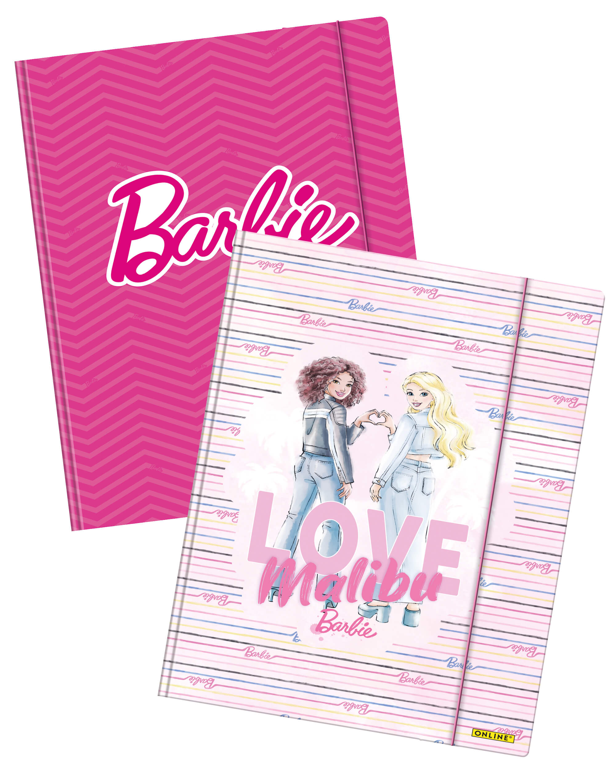 Gummizugmappe A3 Barbie 2er