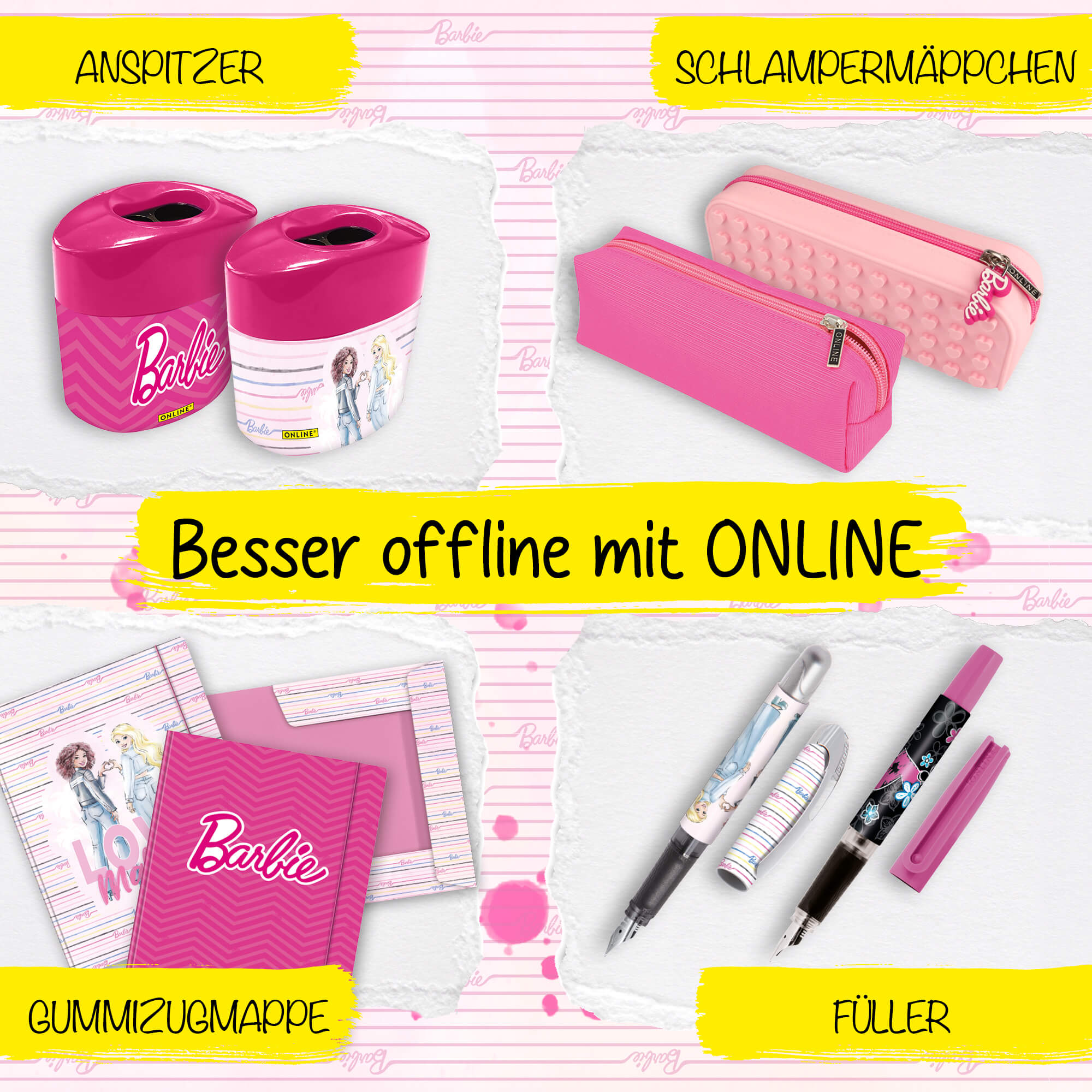 Rollerball College Barbie Malibu