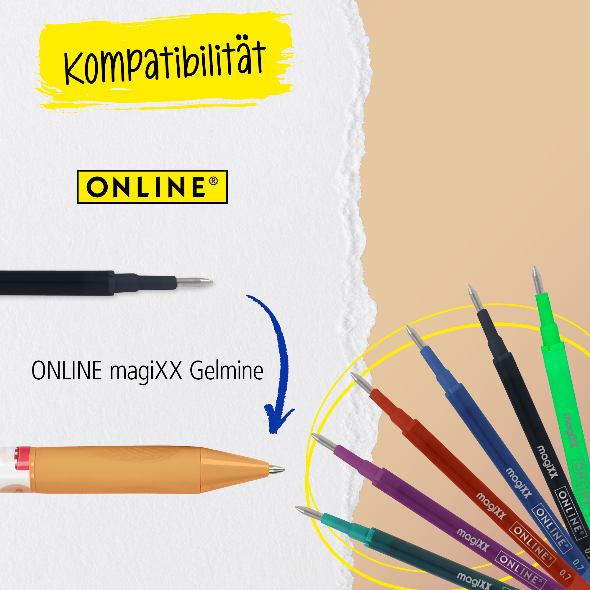 6er Pack Gelpen magiXX Fun XMAS gemischt