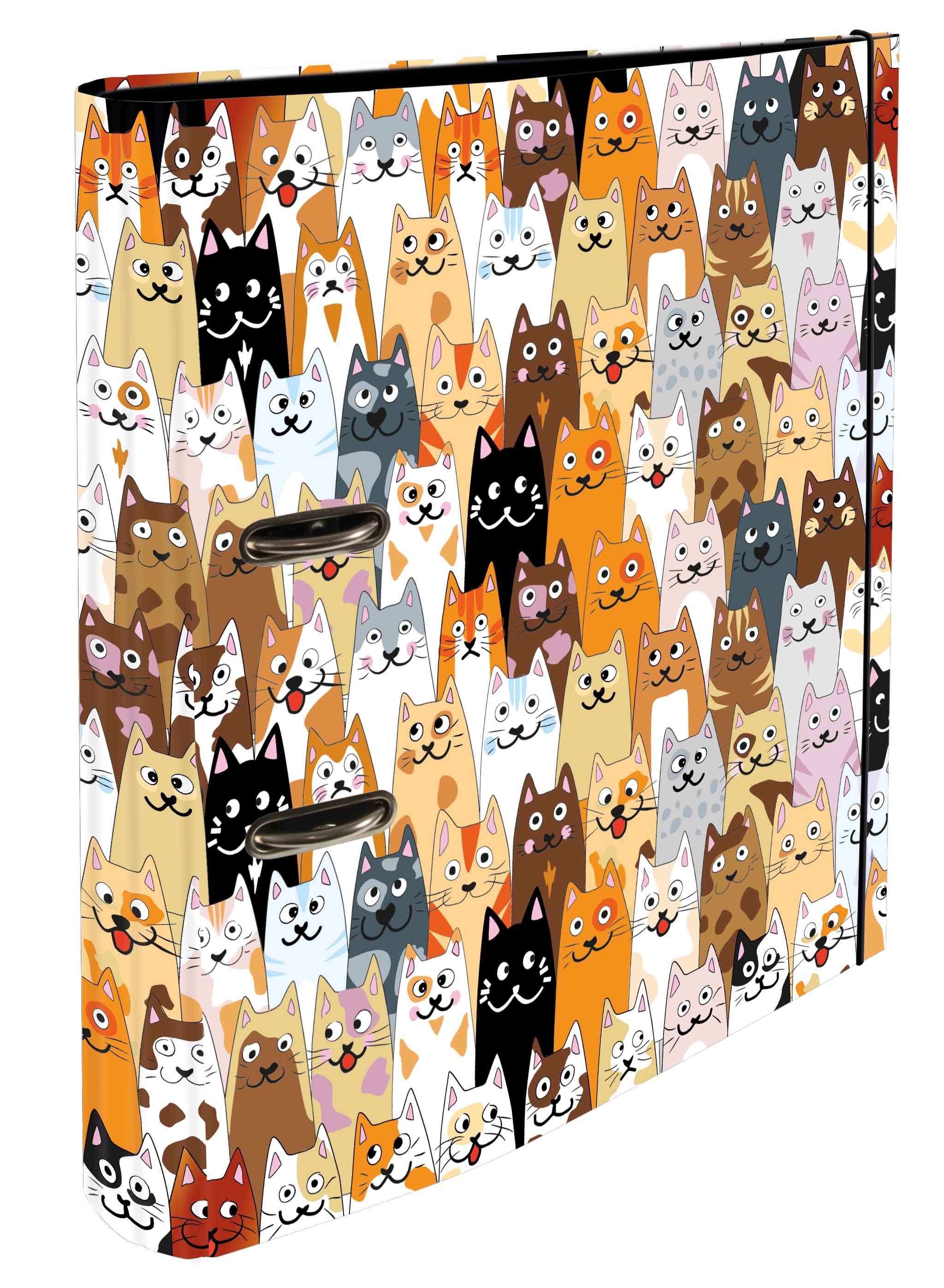 Ordner DIN A4 Fluffy Cats