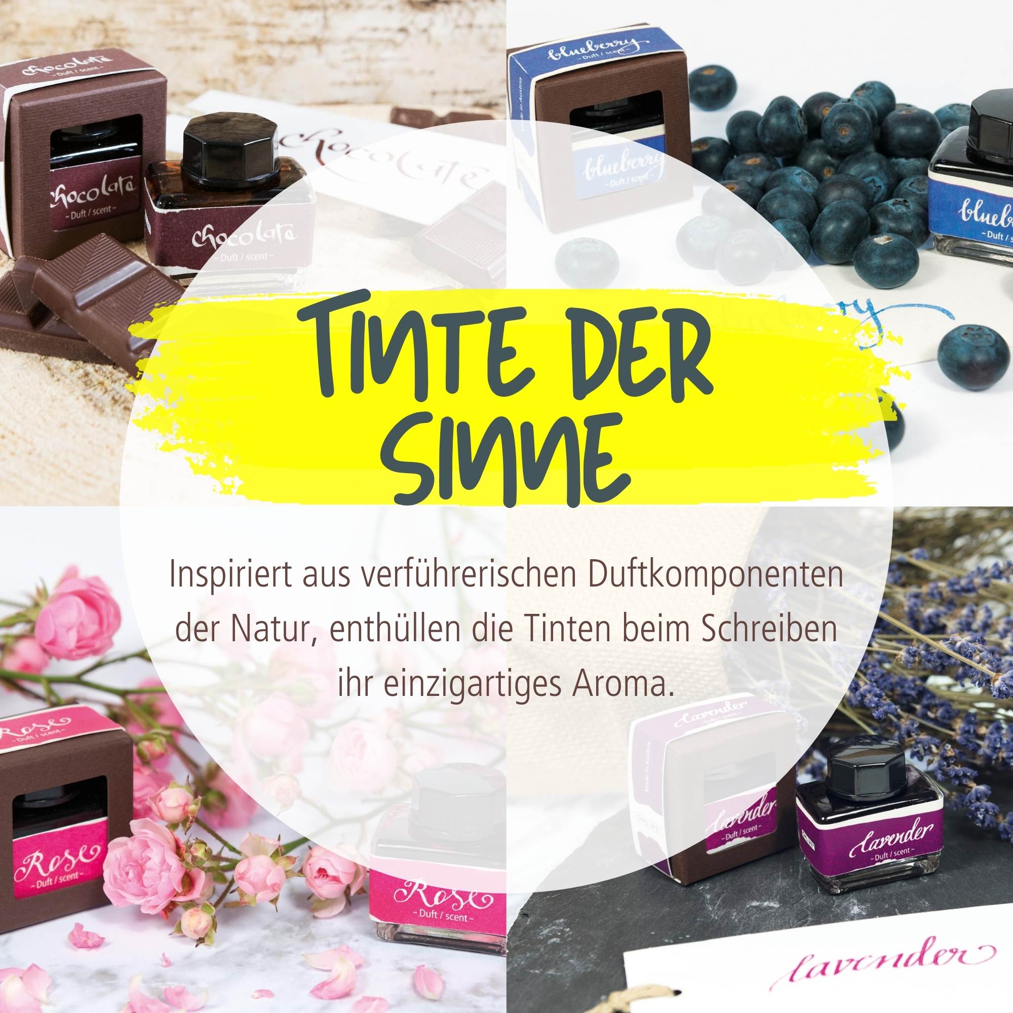 Tinte der Sinne 15 ml mit Duft - Aroma Grüner Tee