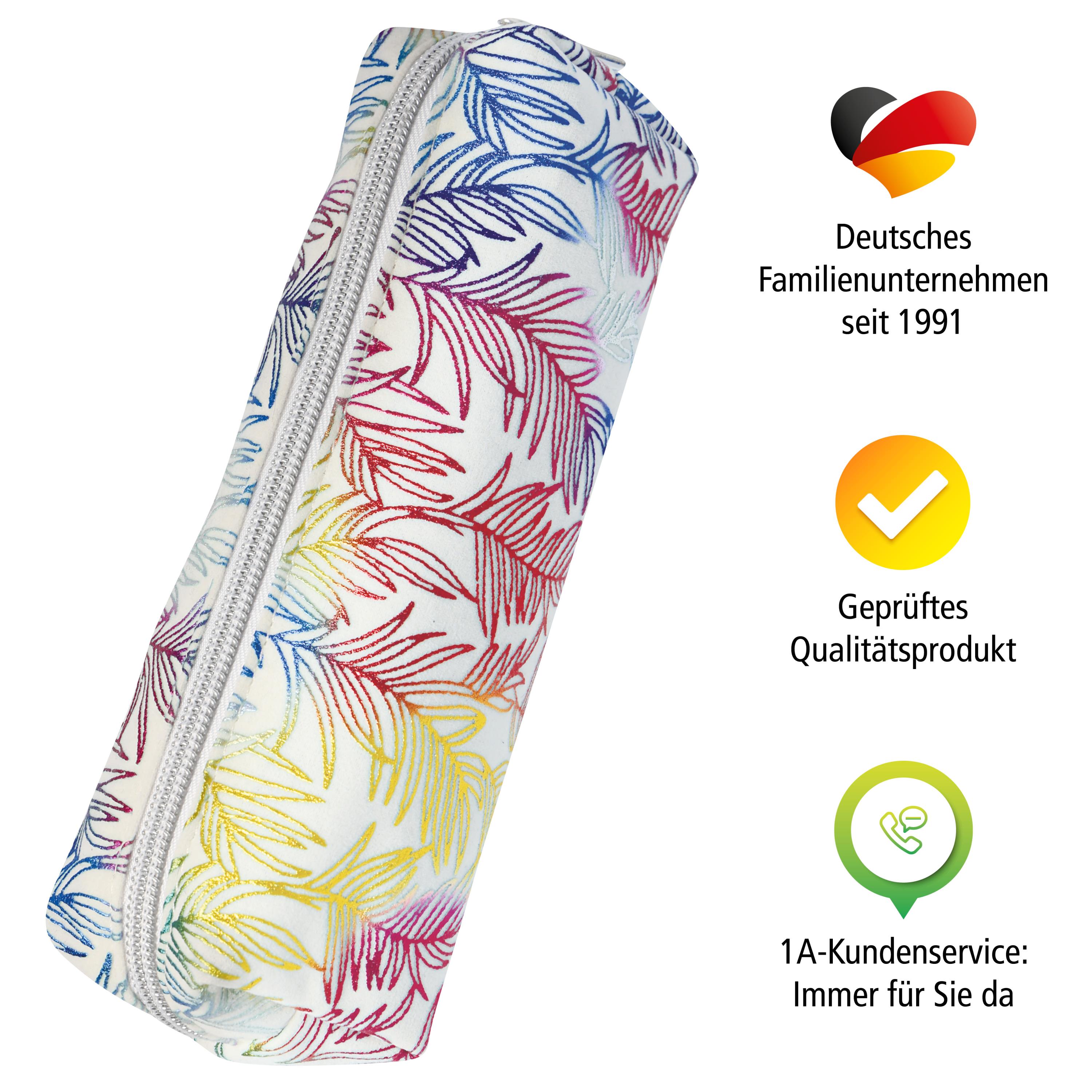 Etui für Schule Regenbogenfarben