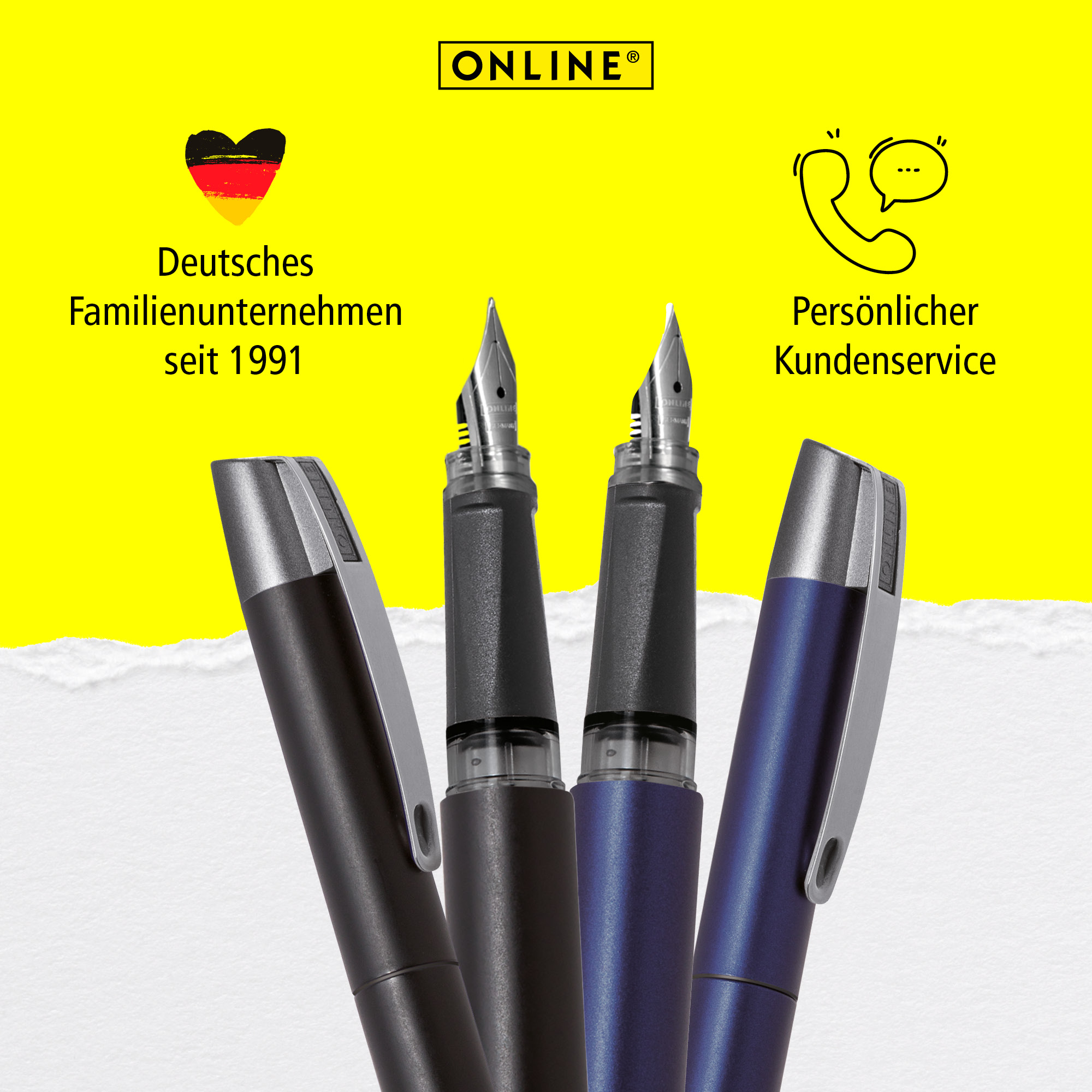Deutsches Familienunternehmen seit 1991 mit persönlichem Kundenservice