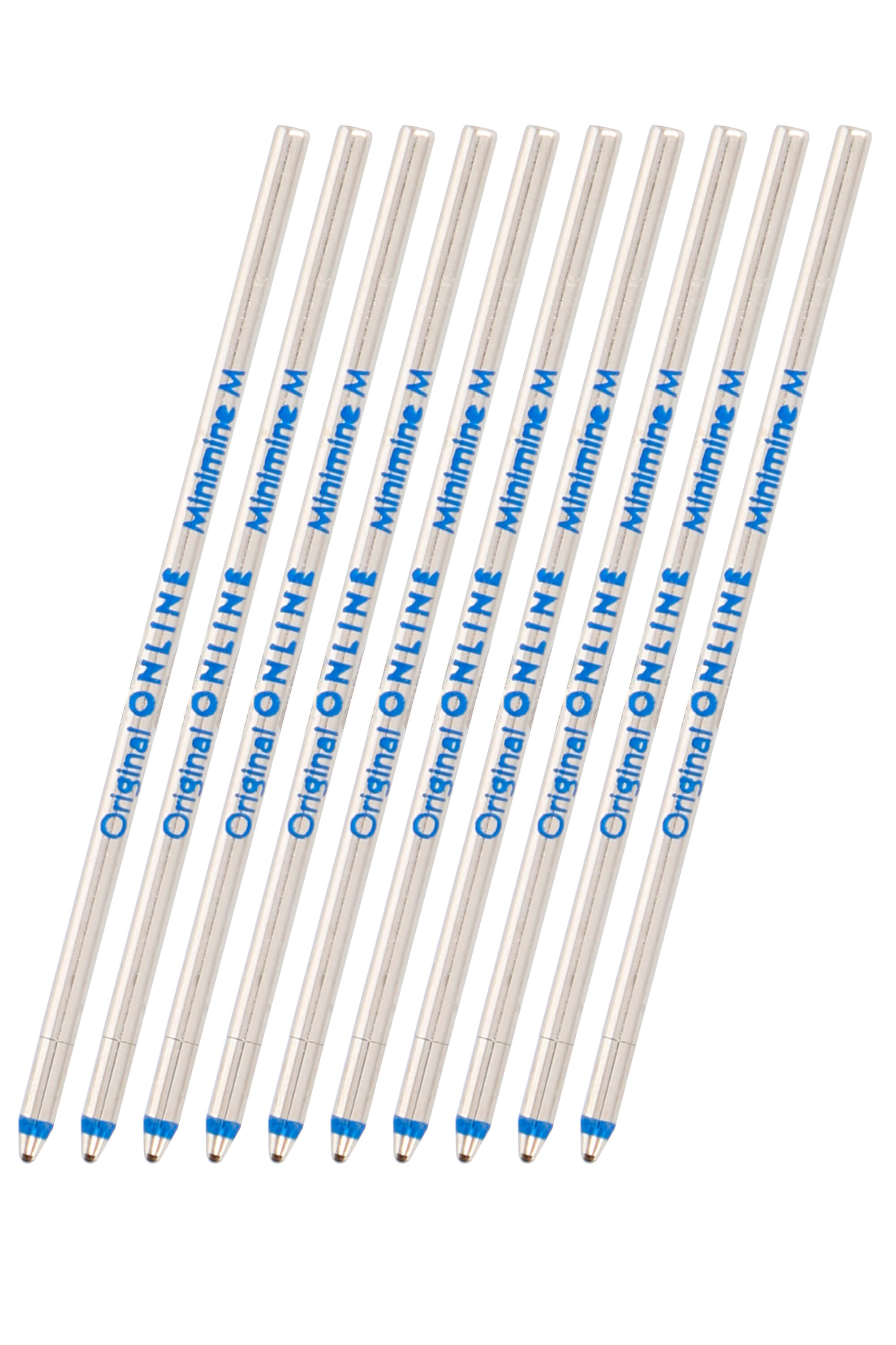 Kugelschreiberminen-Set D1 10 Stück, Blau
