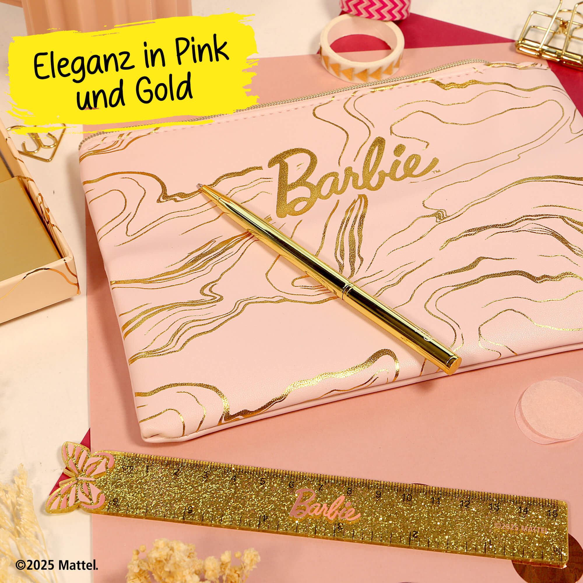 Barbie Stationery Set Kugelschreiber