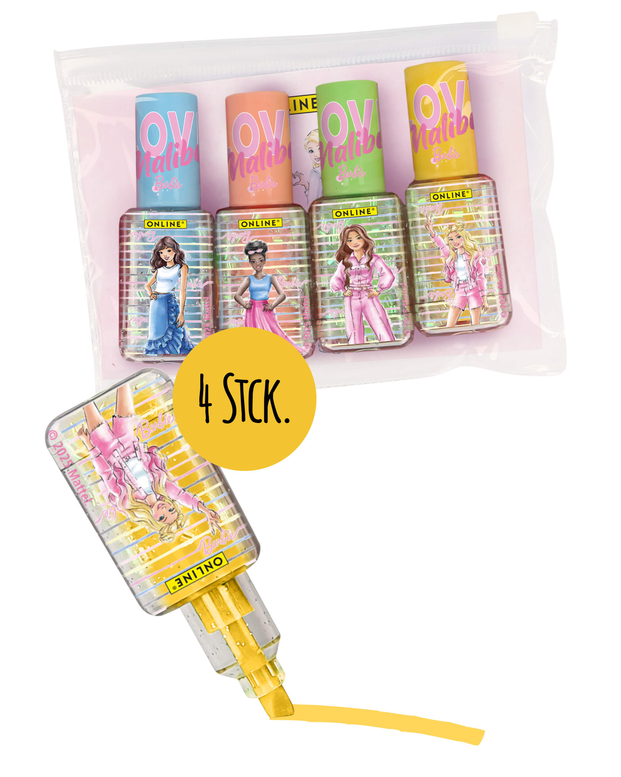 Highlighter Set Barbie