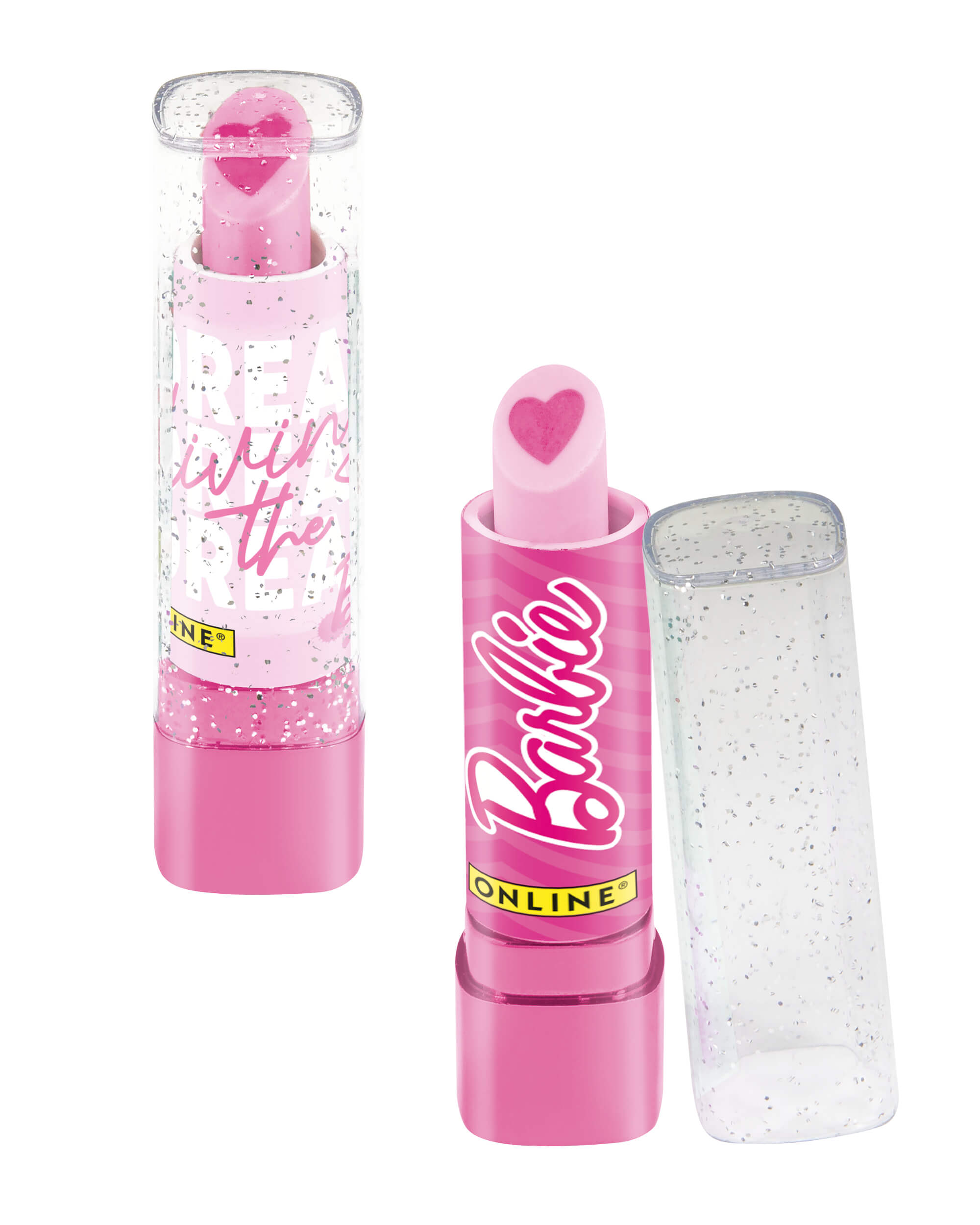 Barbie Lippenstift Radierer 2er Pack