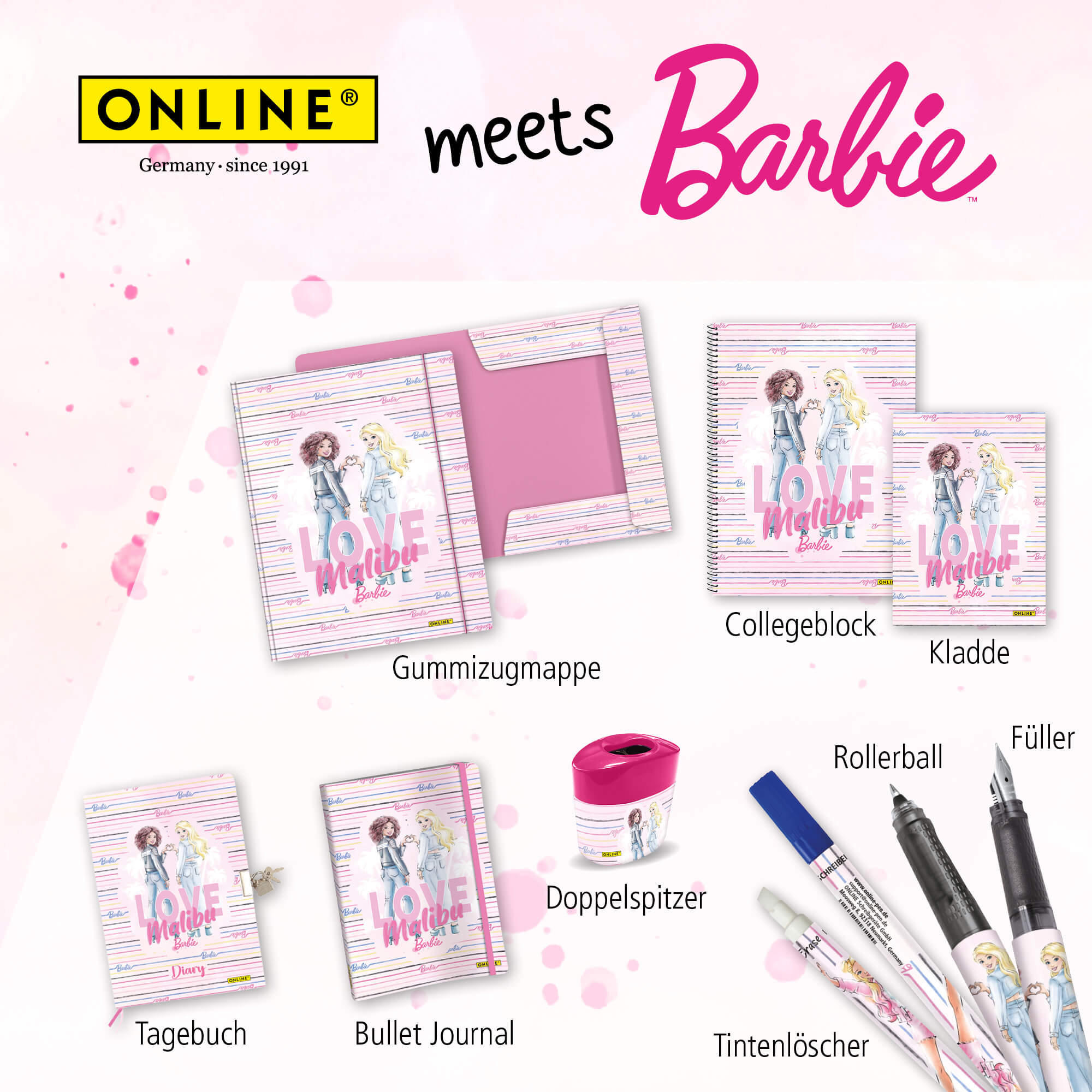 ONLINE meets Barbie, alle Produkte