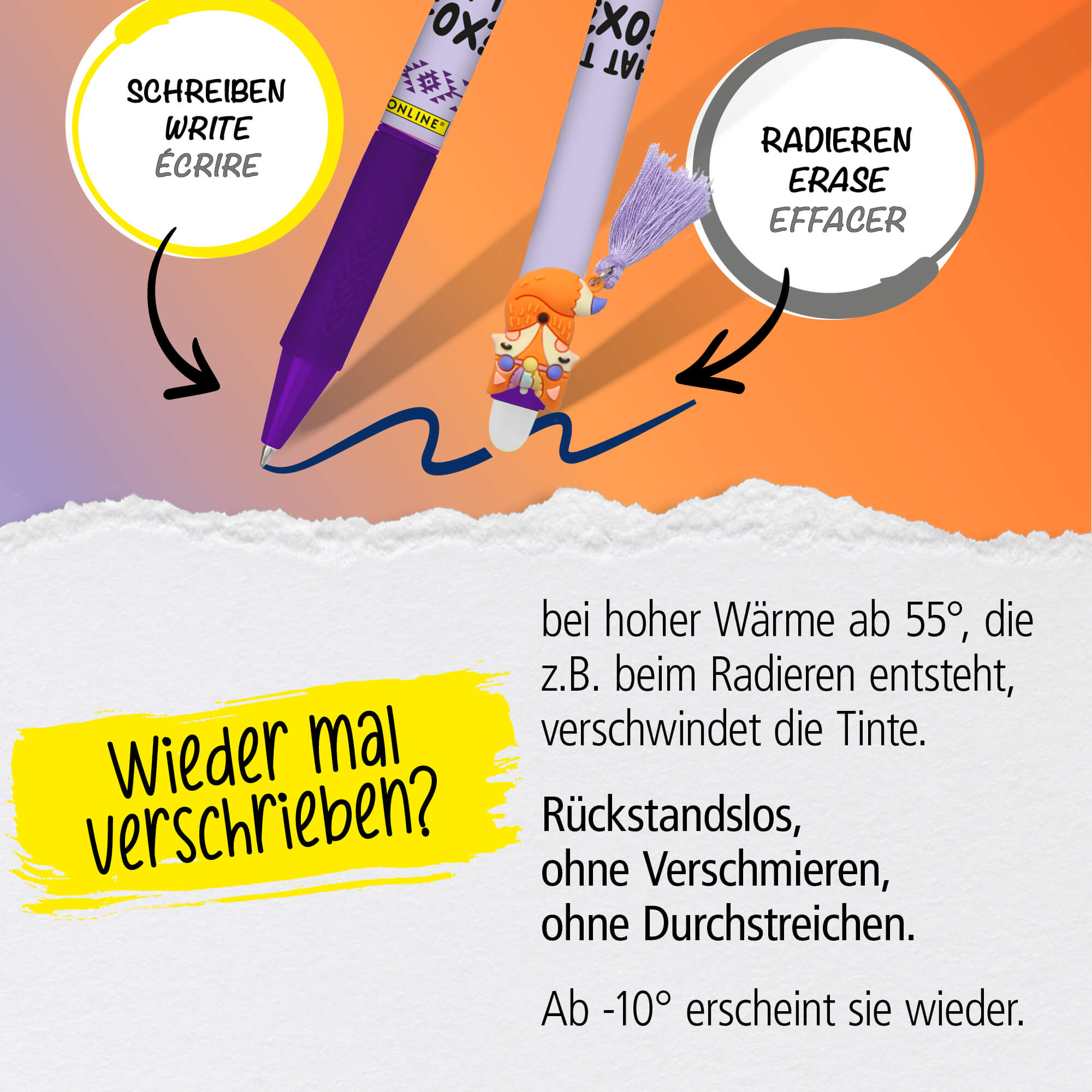 Gelschreiber magiXX Charm, 6er Set