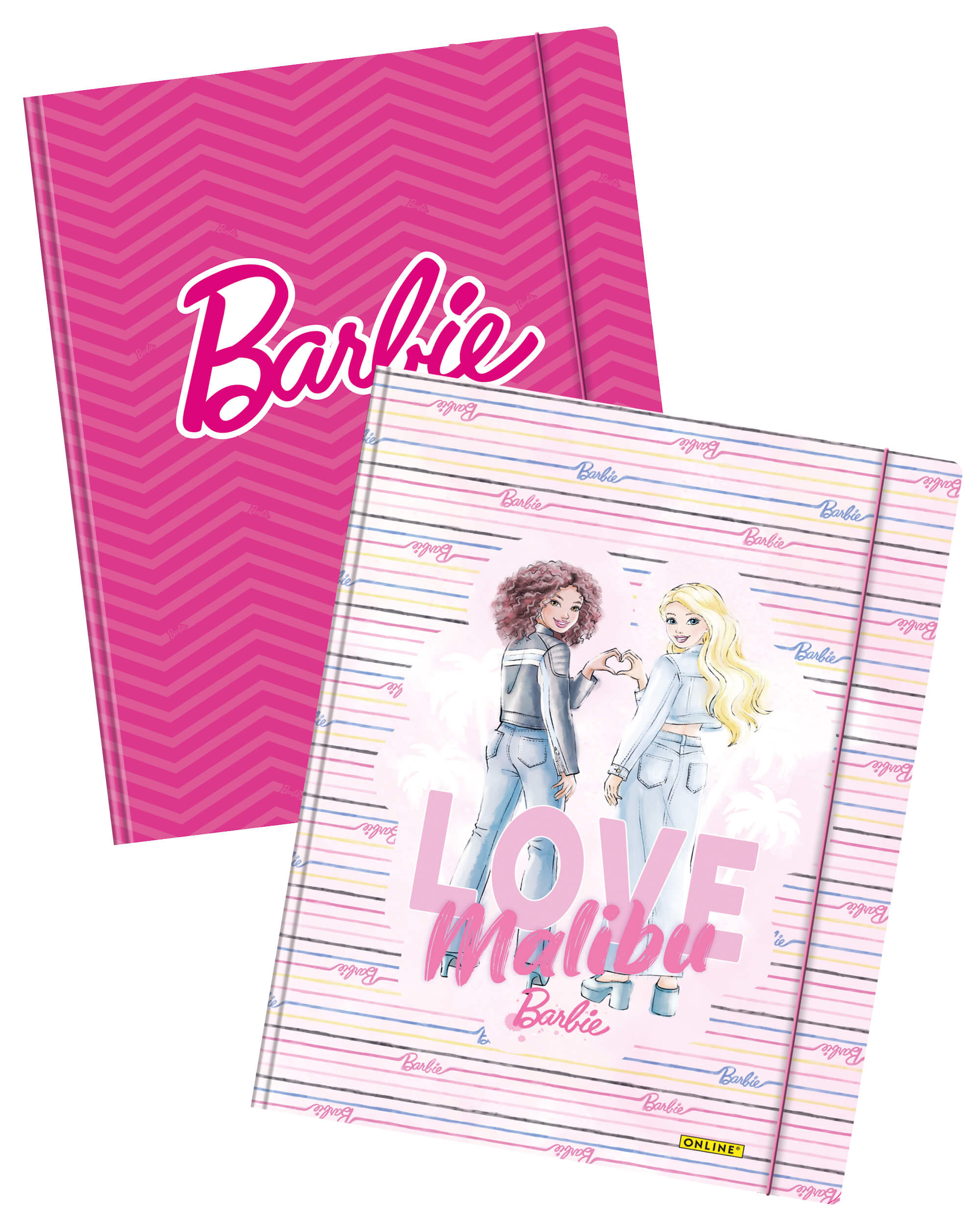 Gummizugmappe A4 Barbie 2er