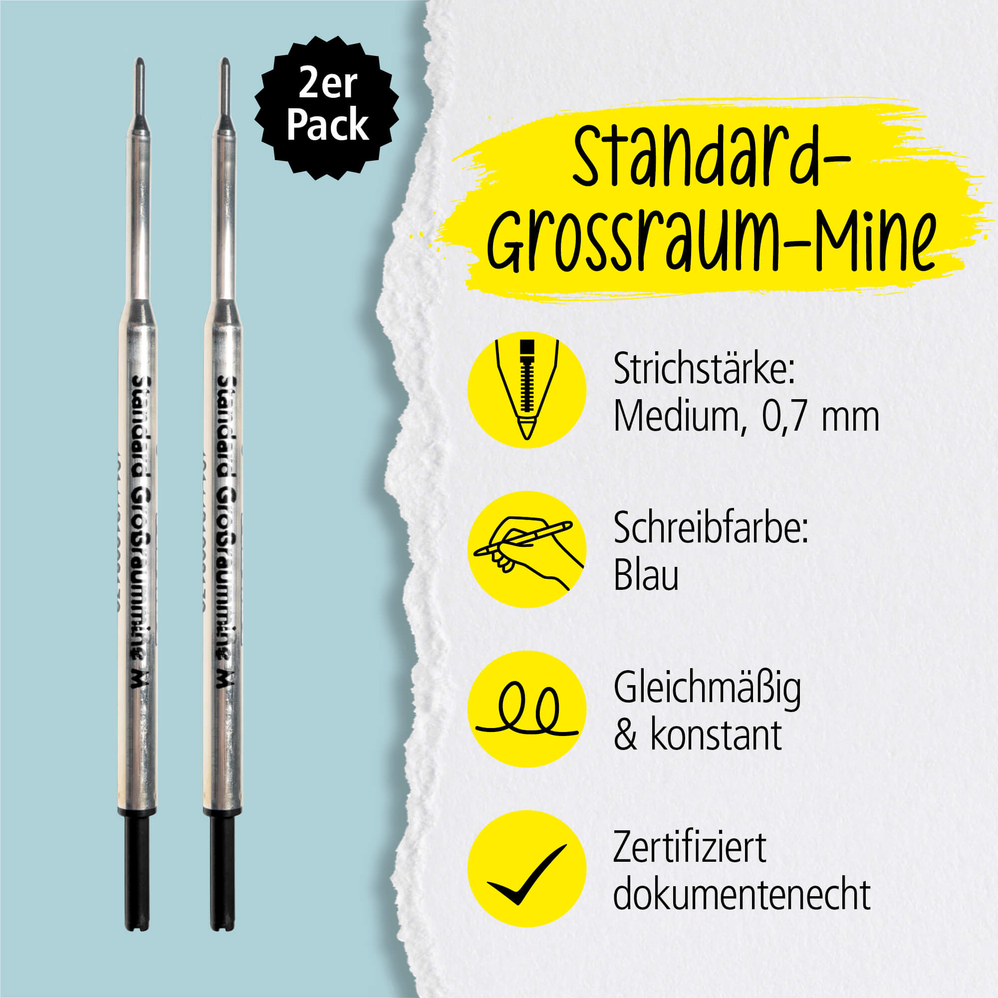 Kugelschreibermine G1 M Informationen