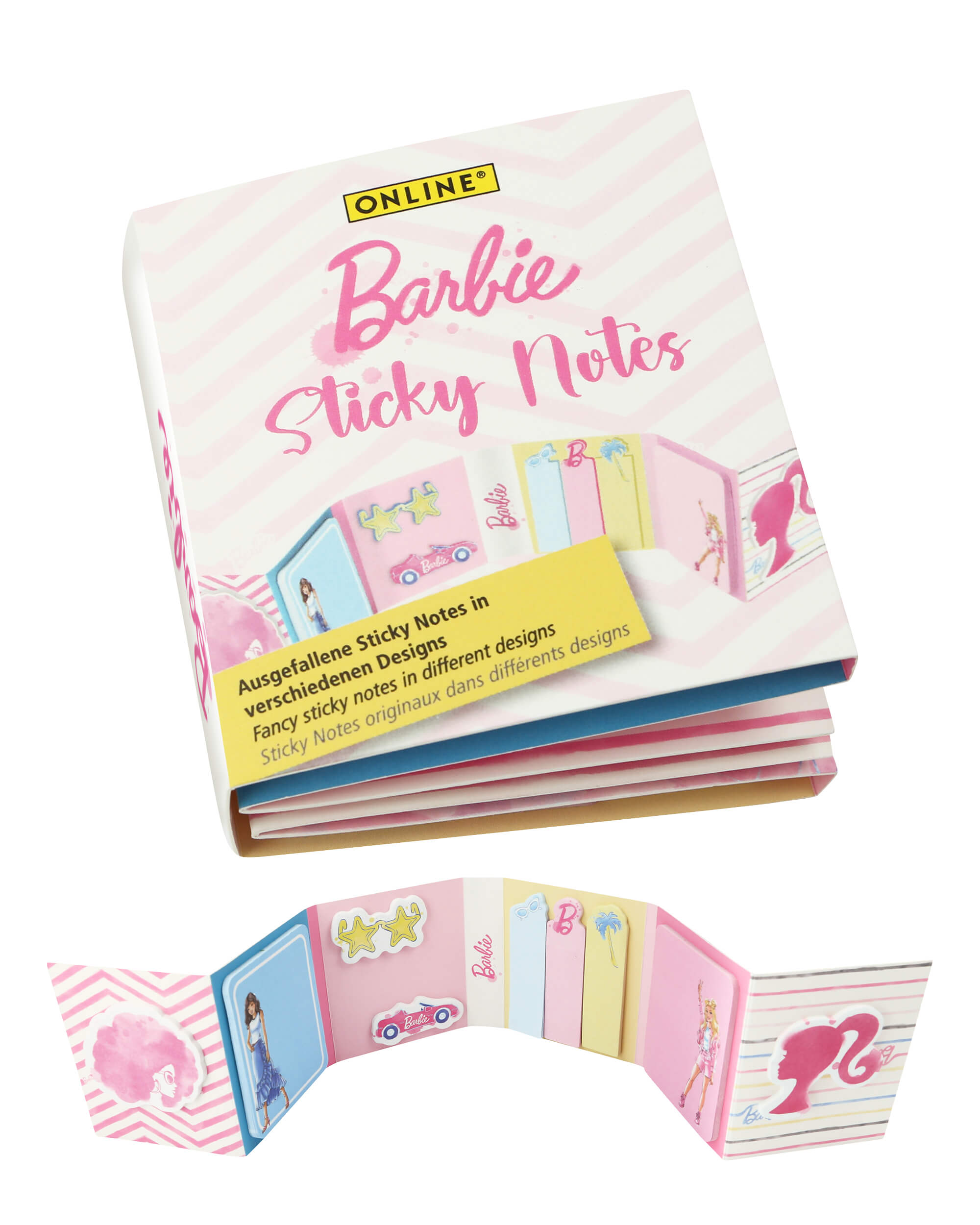Sticky Notes Booklet Barbie